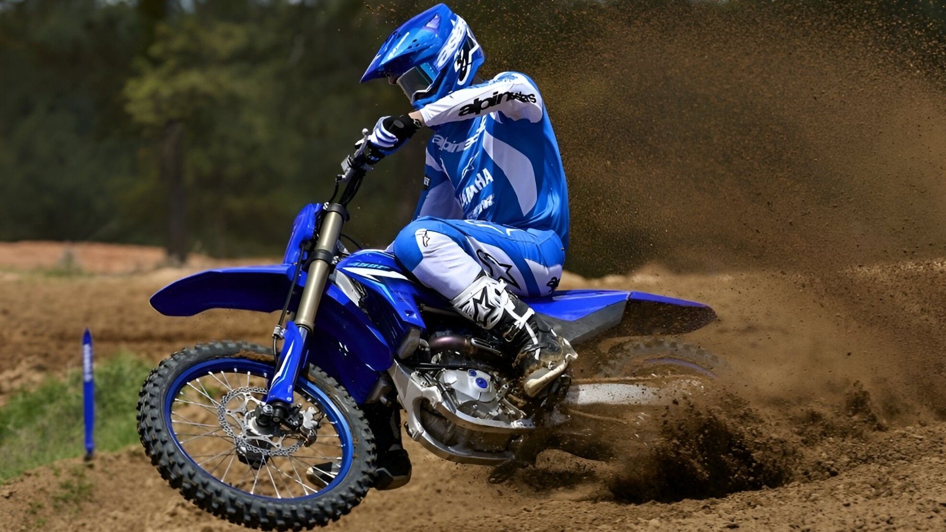 2026 Yamaha YZ450F off-roading hd wallpaper