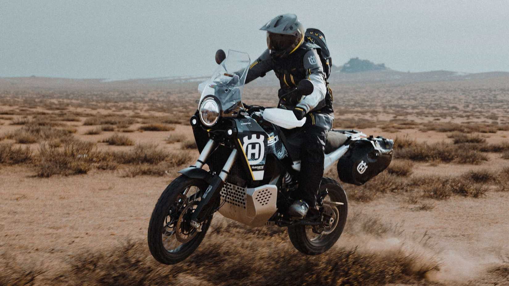 2025 Husqvarna Norden 901 Expedition aggressive off-roading