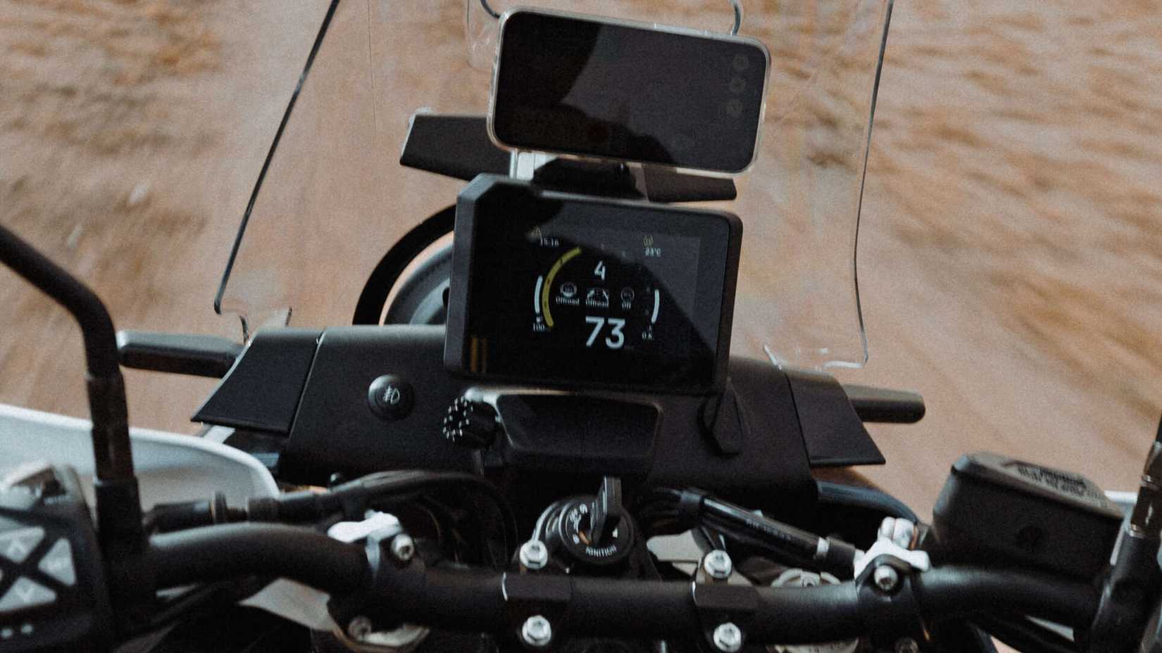2025 Husqvarna Norden 901 Expedition cockpit view