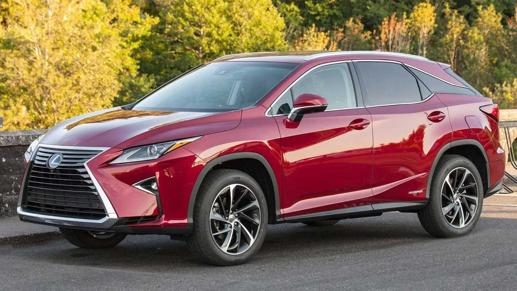 2016 Lexus RX Híbrido Frente Três Quartos