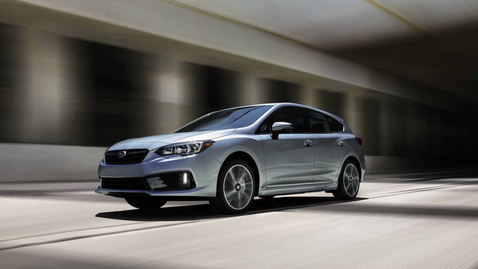 2020 Subaru Impreza driving