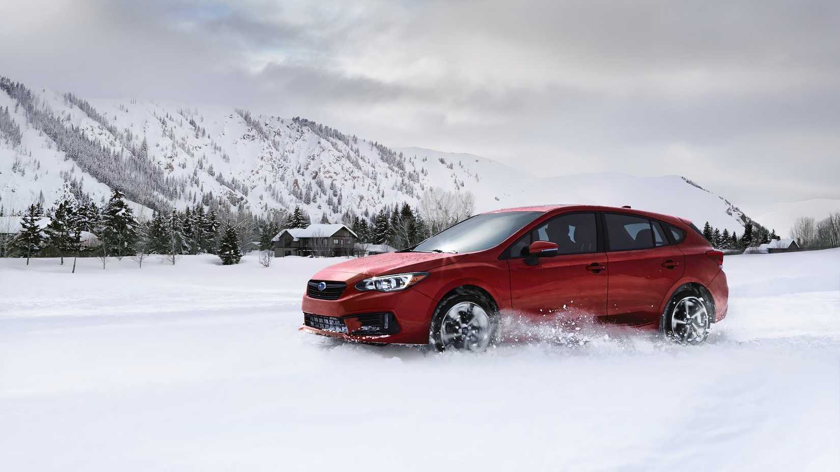 2020 Subaru Impreza snow