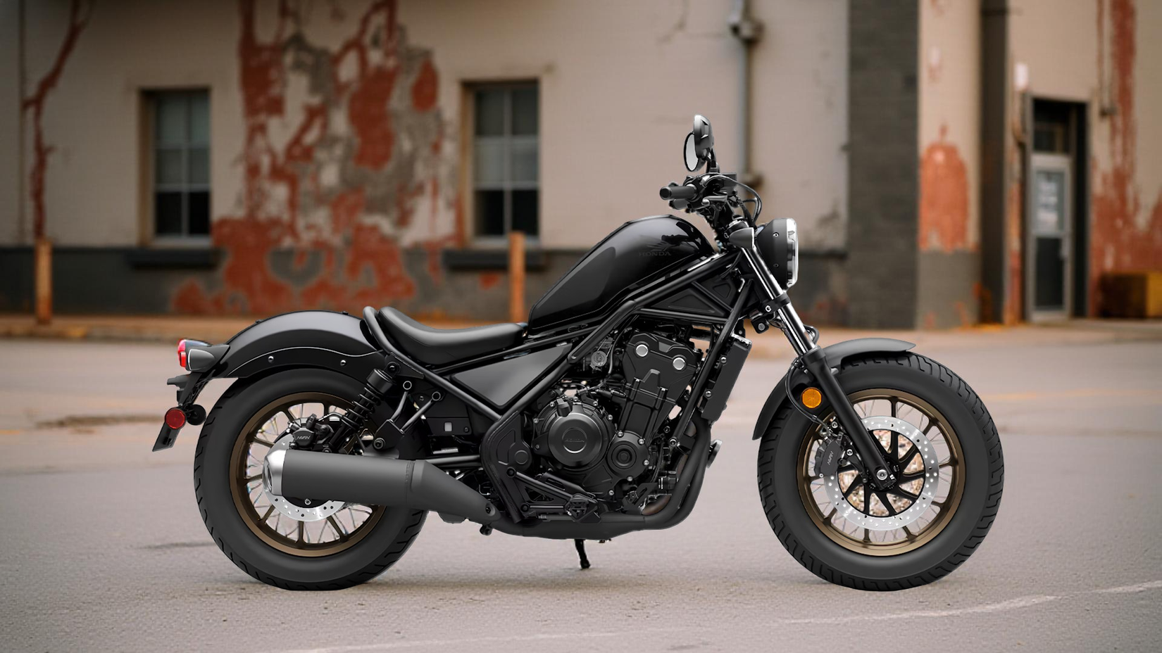 2024 Honda Rebel 500 static profile shot