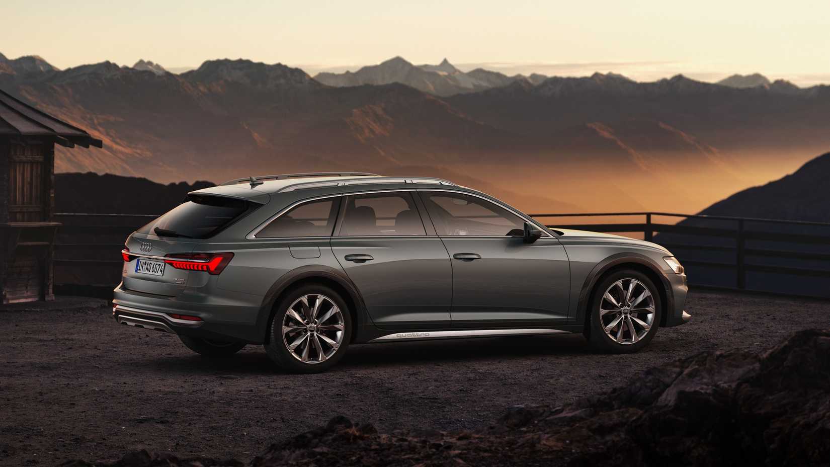 2025 Audi A6 Allroad rear 3/4