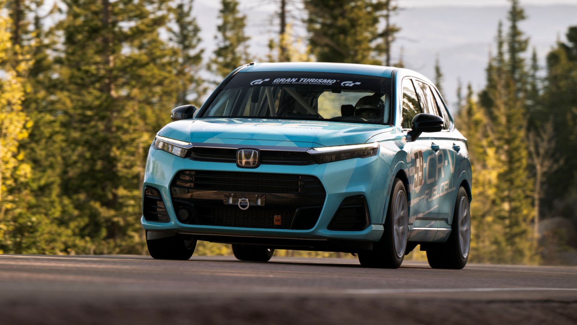 2025 Pikes Peak Honda CR-V Fuel Cell Front Three-Quarter