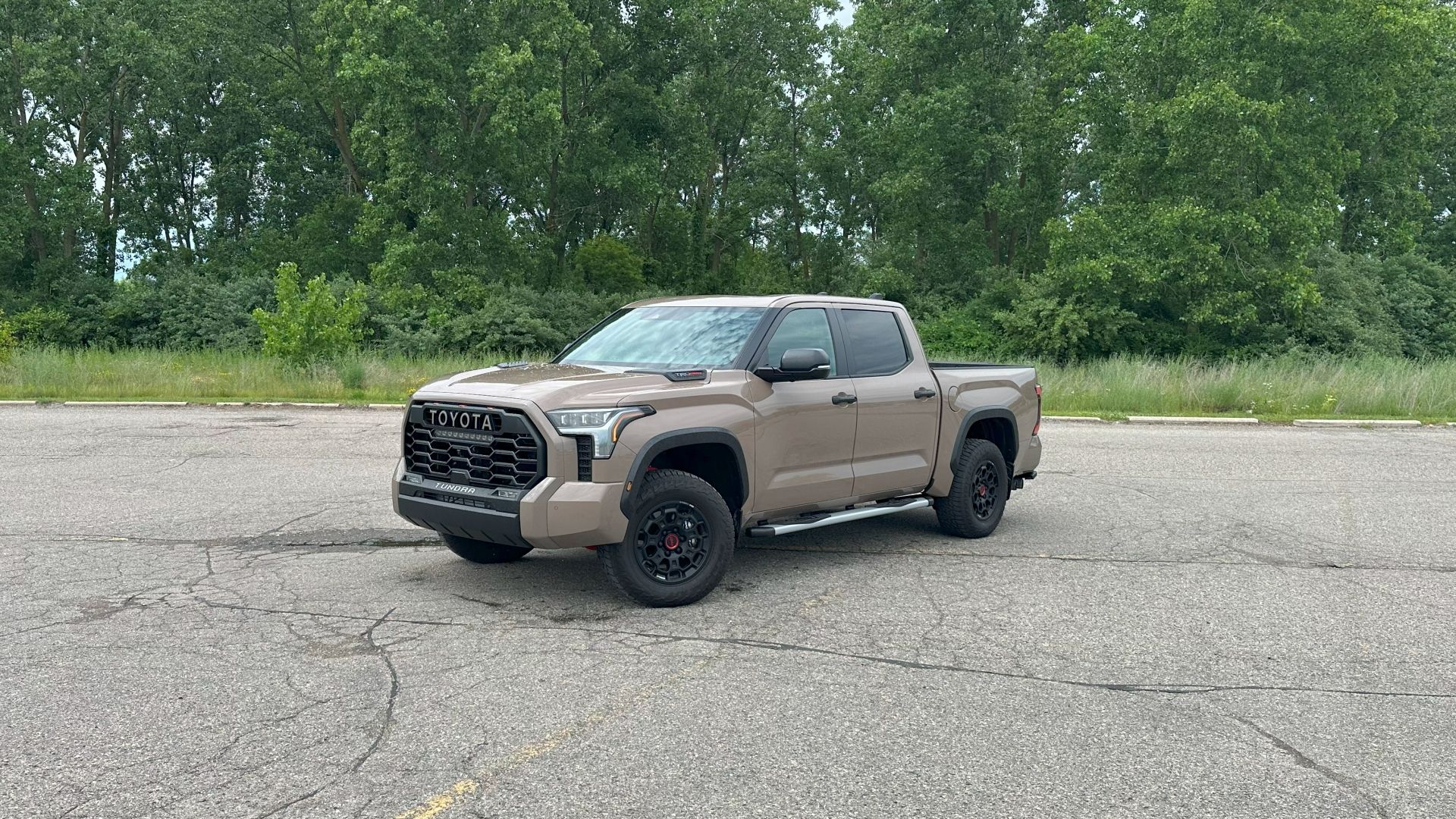 2025 Toyota Tundra TRD Pro i-Force Max Front Three-Quarter