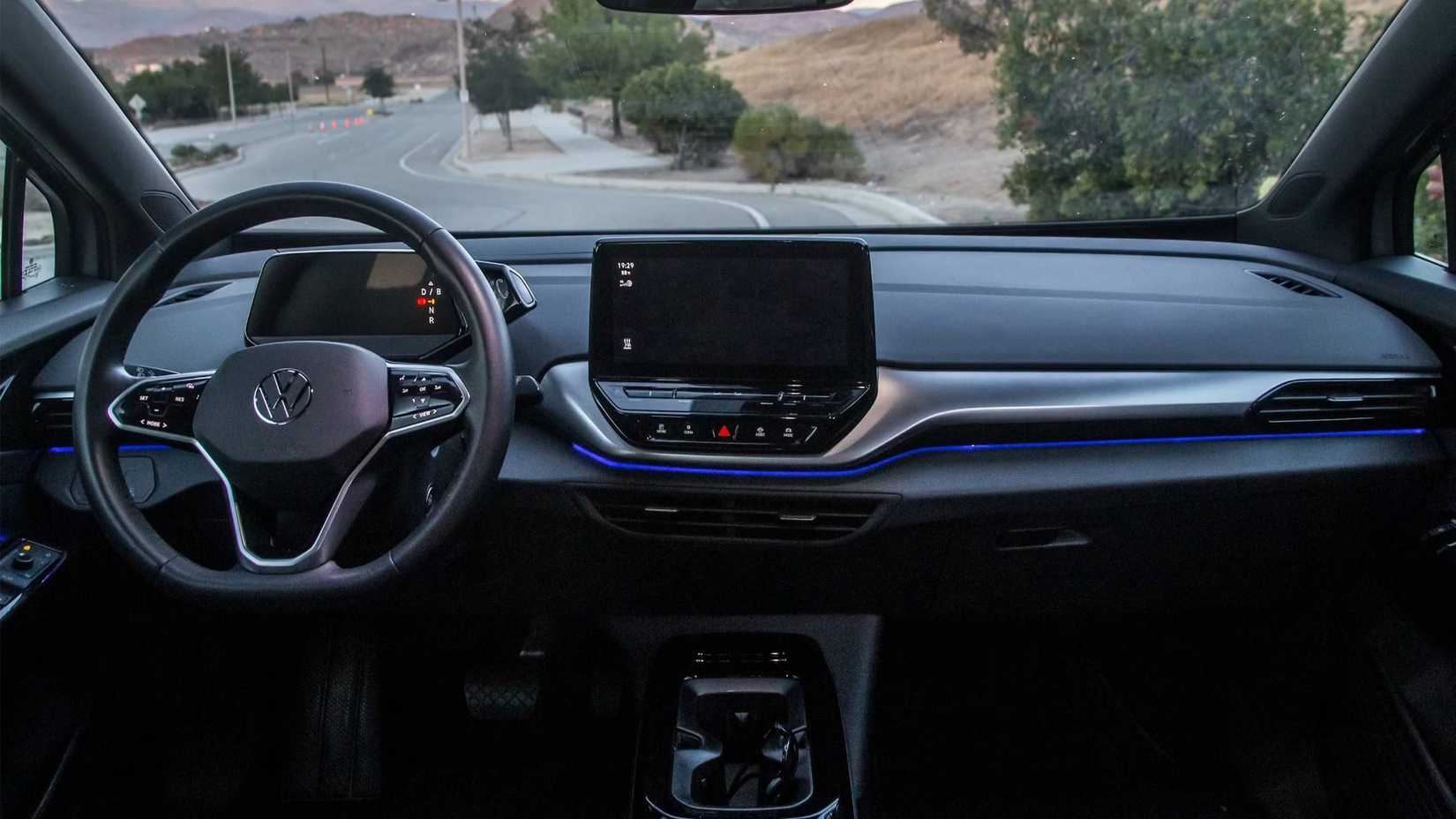 2025 vw id.4 dashboard