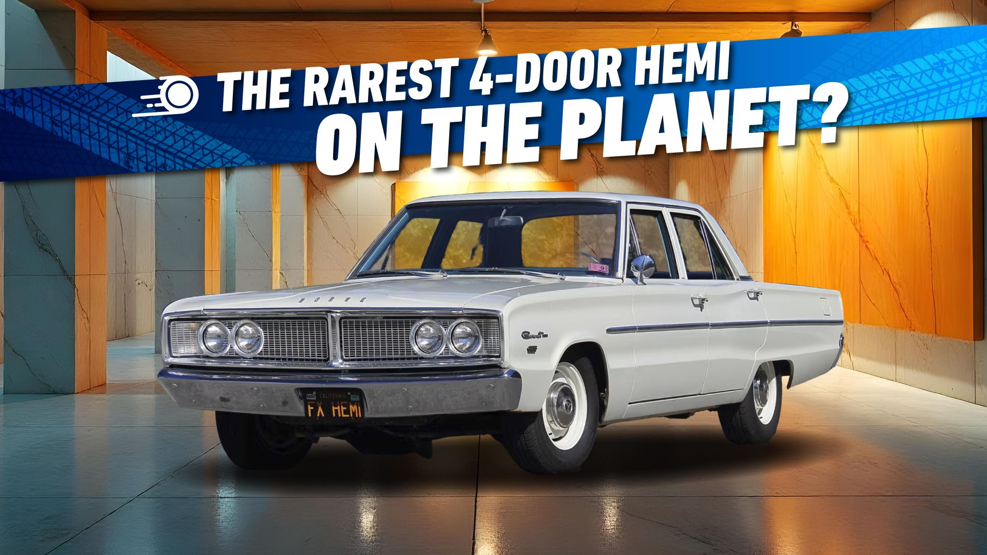 レア 1966年コレクション This 1966 Dodge Could Be The Rarest 4-Door Hemi On The Planet