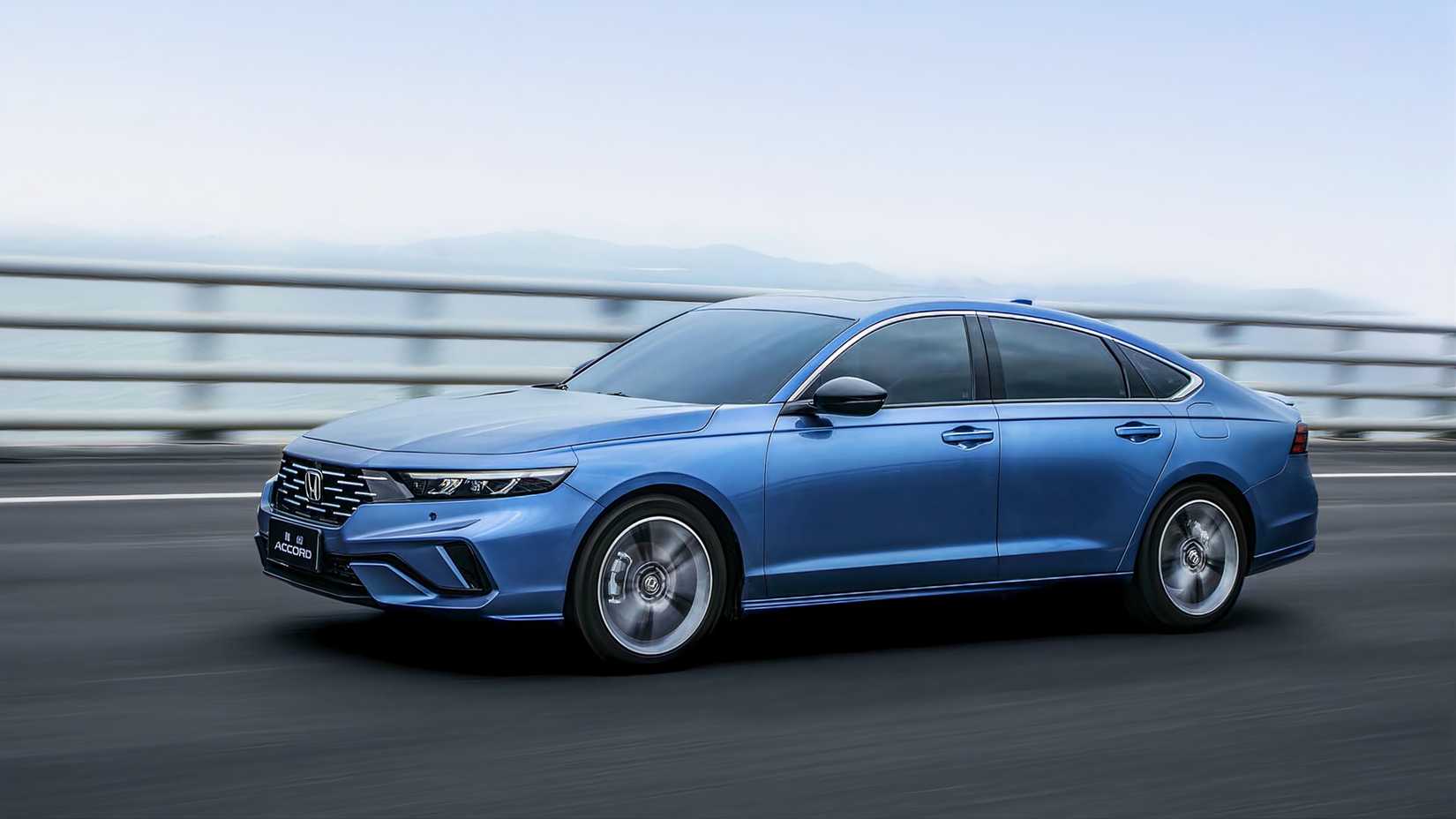 Dynamic shot of the 2026 Honda Accord