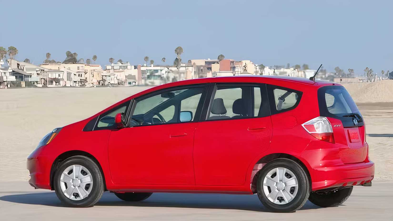 2013 Honda Fit rear 3/4