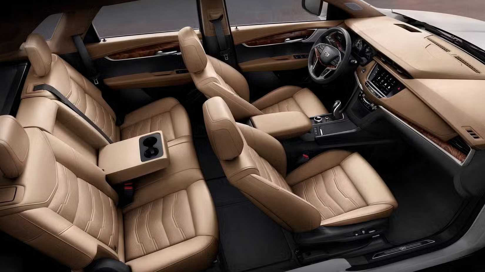 2025 Cadillac XT5 cabin overview