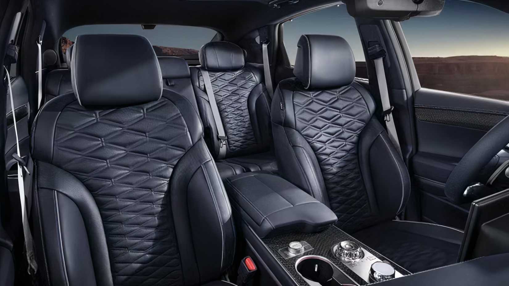 2025 Genesis GV80 interior shot showing seating