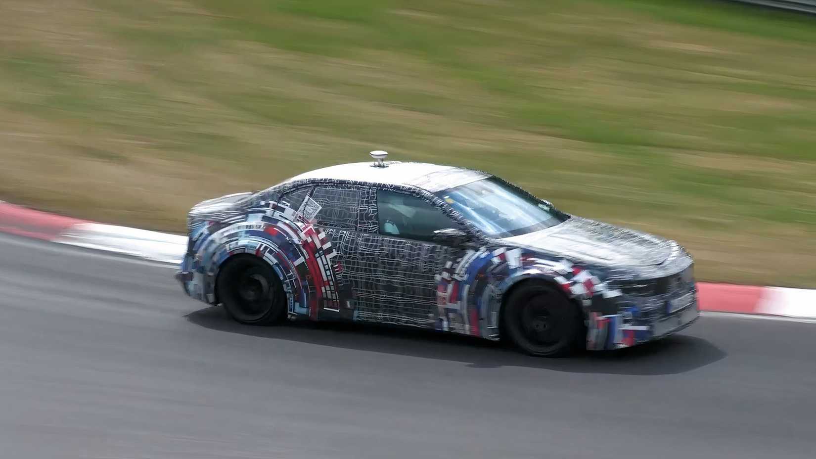 2026 BMW M3 EV Spy Shots Mule Car