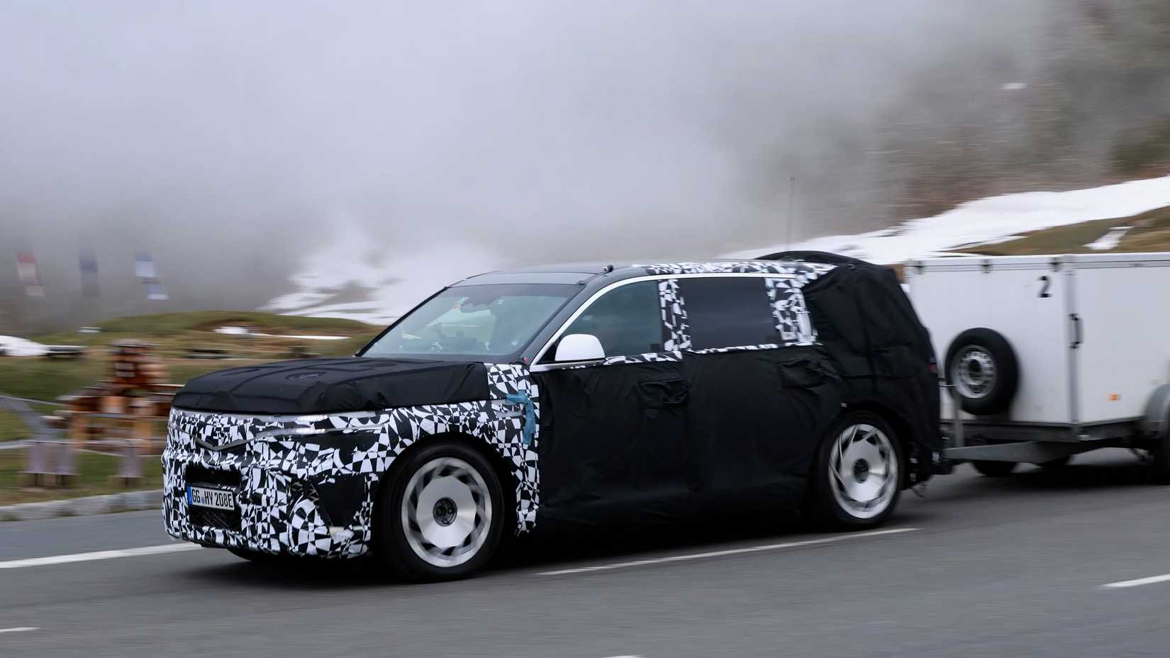 Genesis GV90 EV Spy Shots
