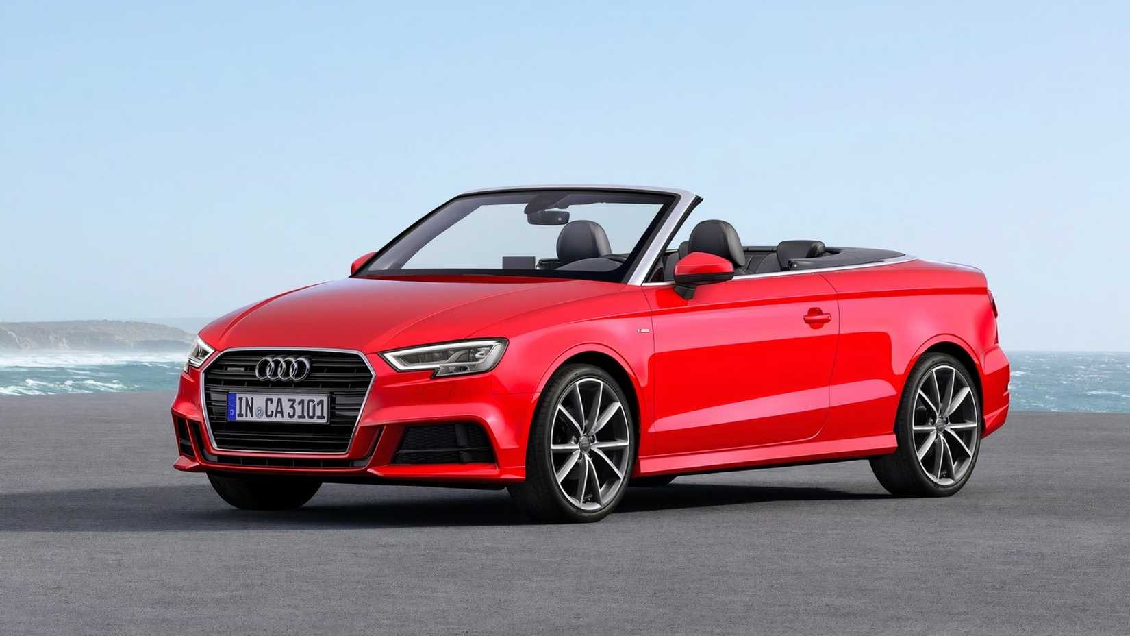 Audi A3 Cabriolet (2017), front 3/4