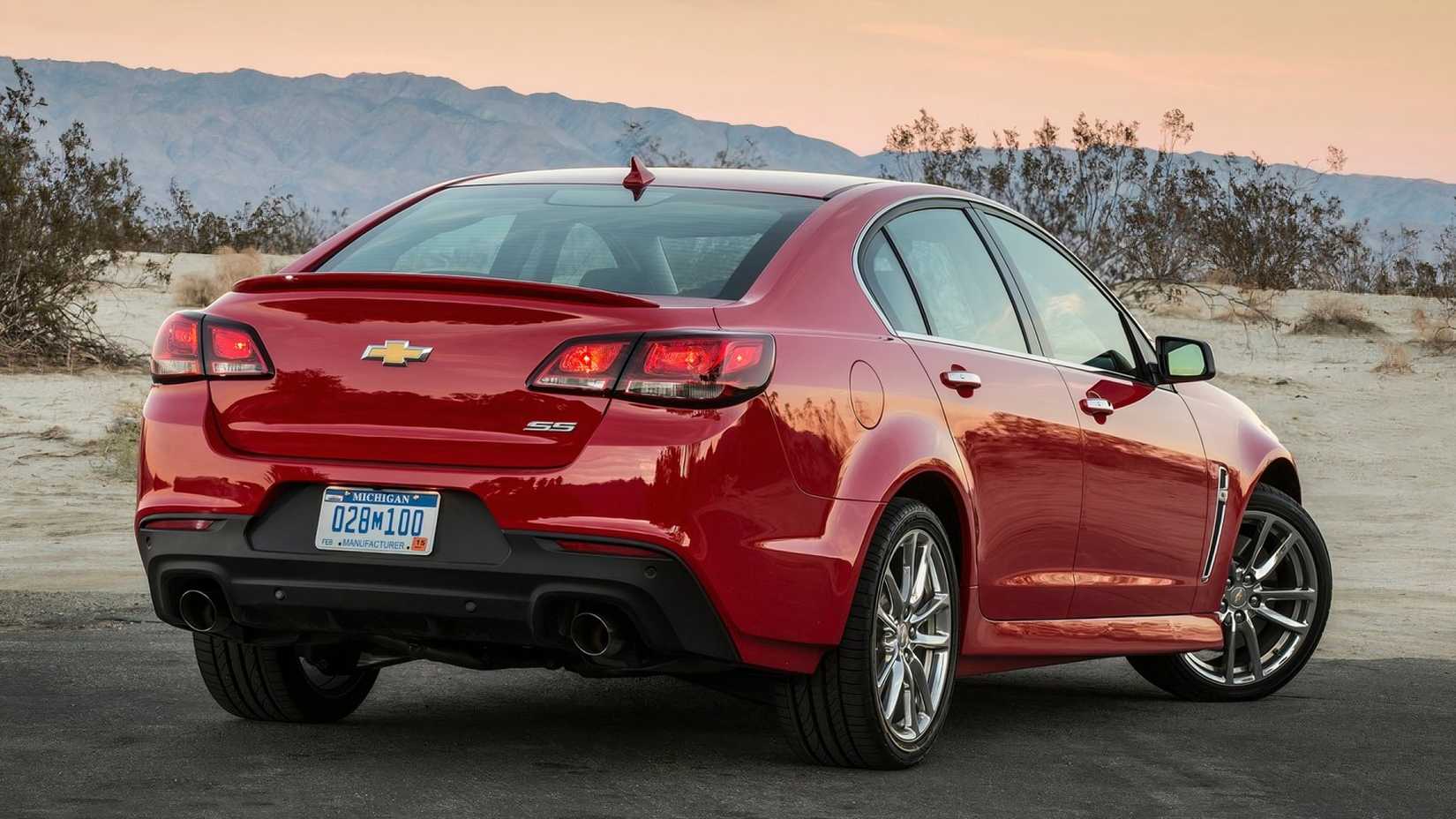 Chevrolet SS (2014), rear 3/4