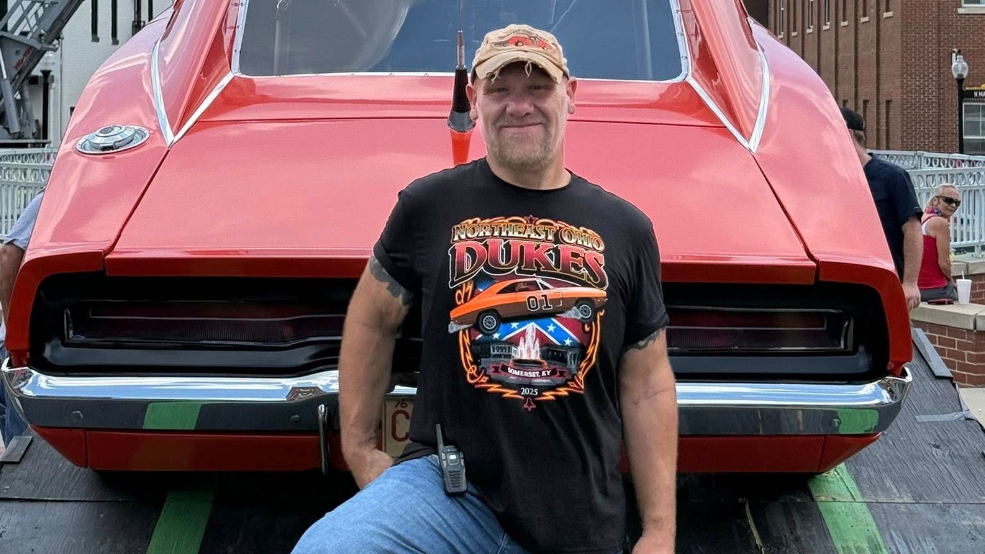 Small Town Recreates Iconic General Lee Jump Over A Fountain