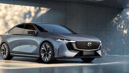 Frente Mazda 6e 2025