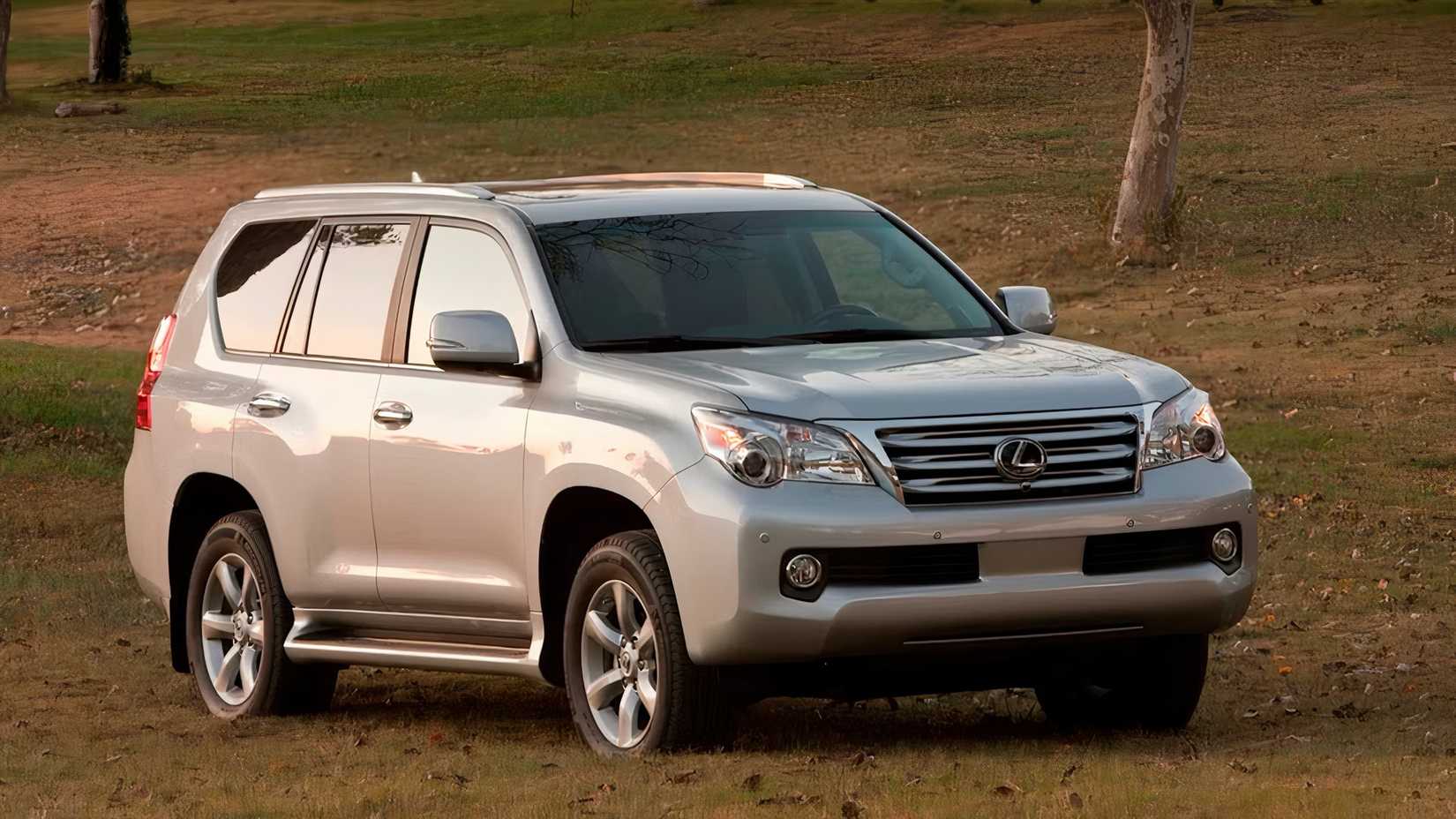 2012 Lexus GX in silver off-road