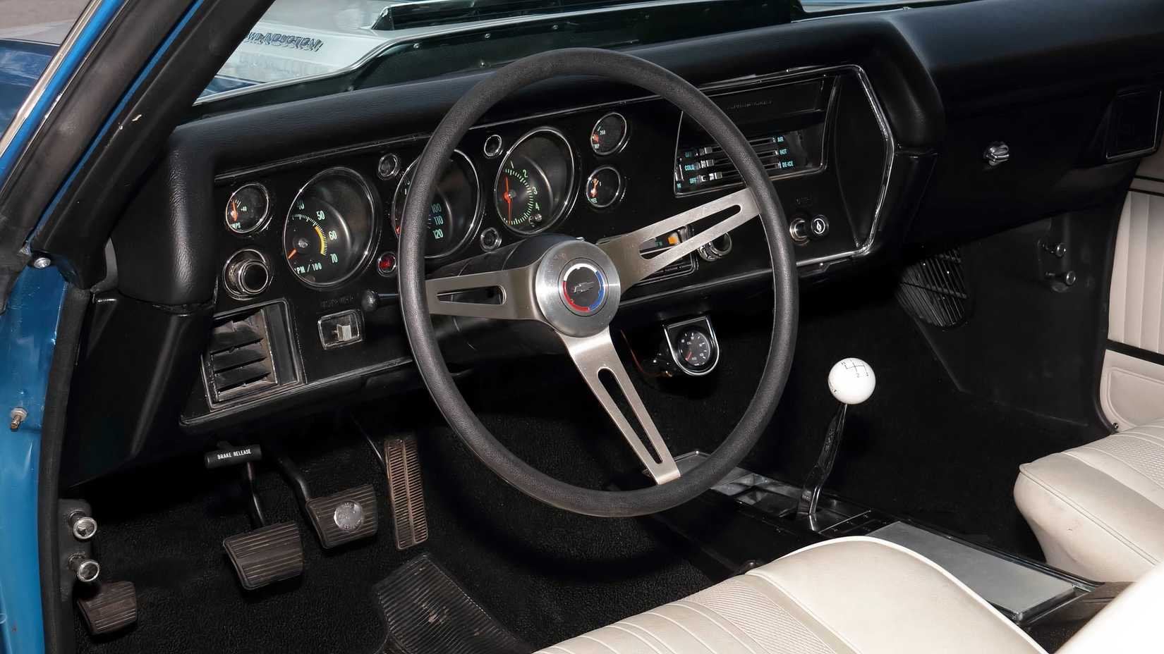 Interior of 1970 Chevrolet Chevelle SS 454 LS5