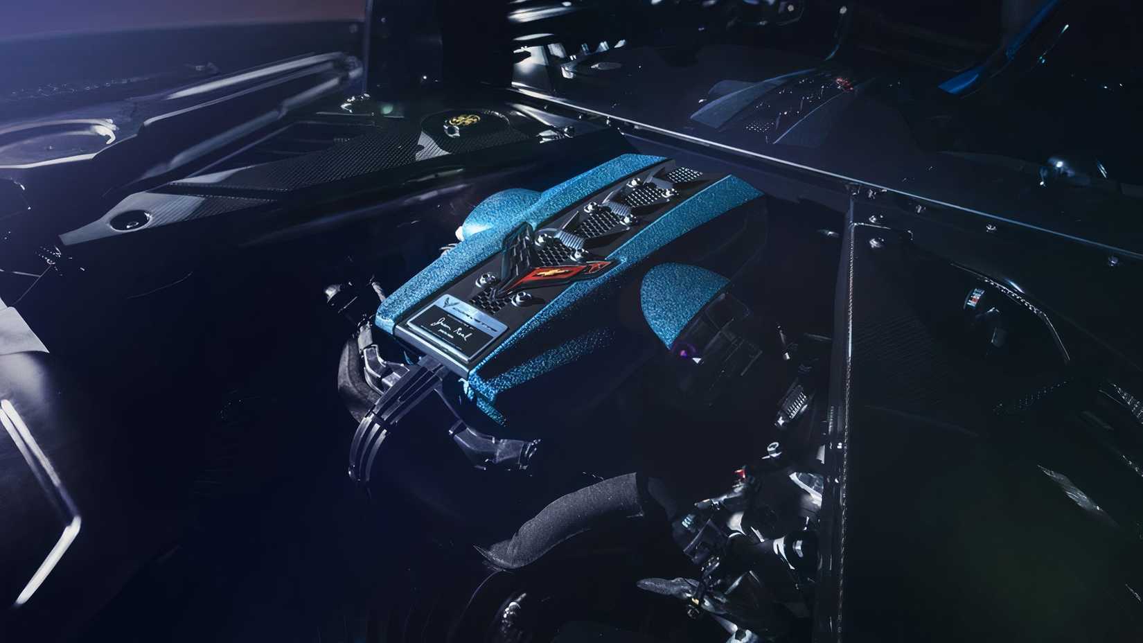 Engine of  Black 2026 Chevrolet Corvette ZR1X