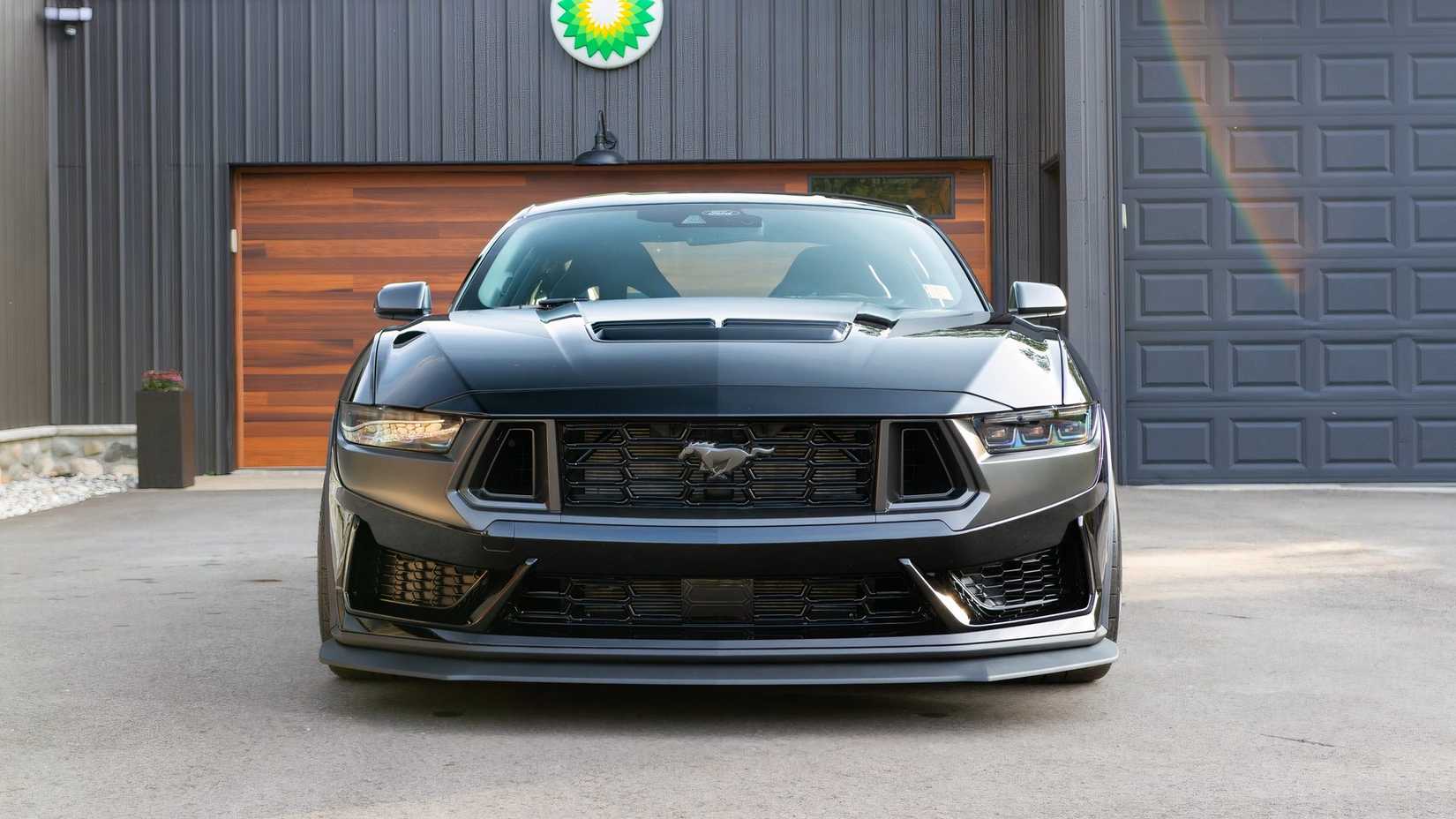 Front view of 2024 Ford Mustang Dark Horse