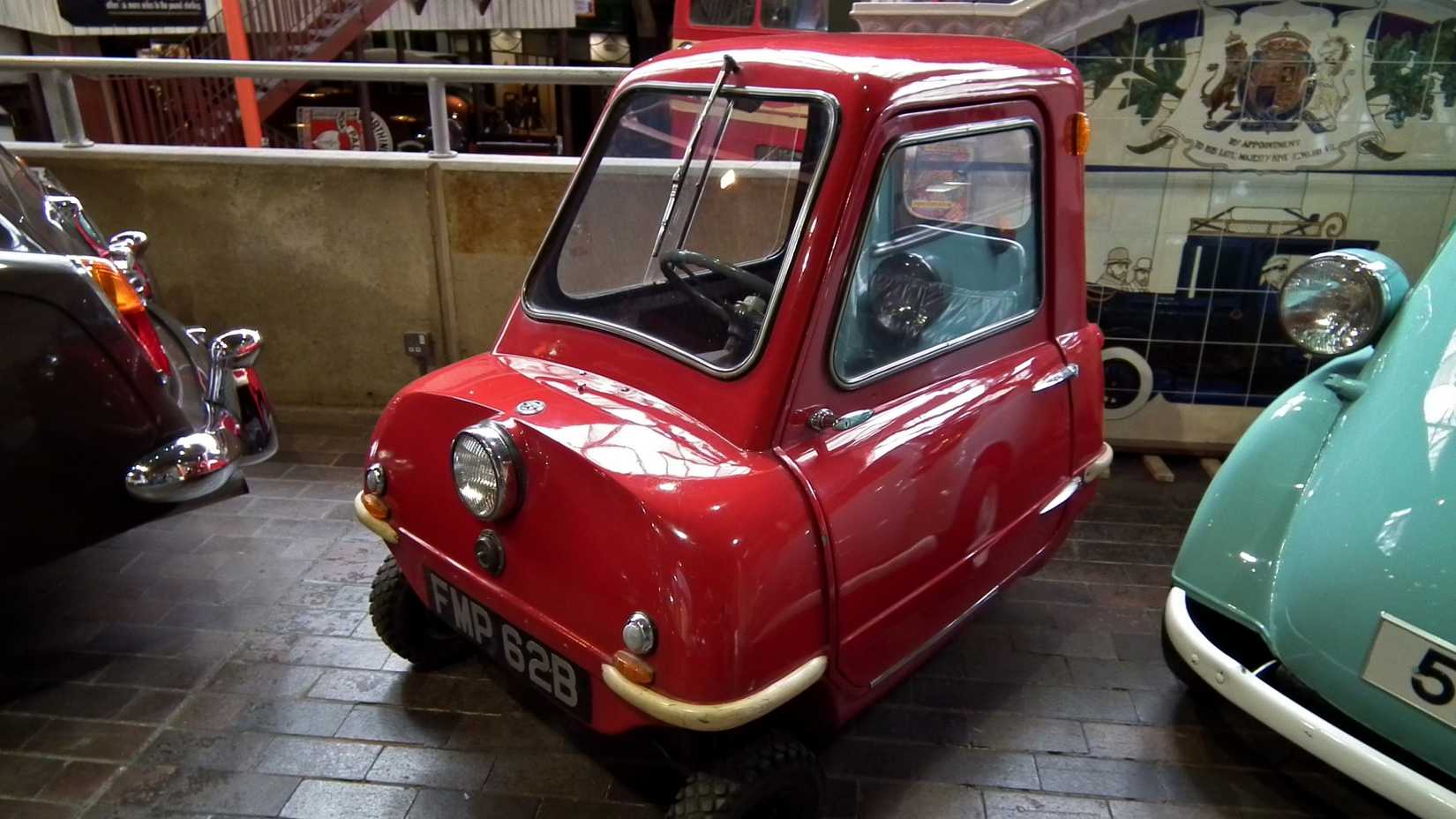 Peel P50 Microcar Front Three-Quarter