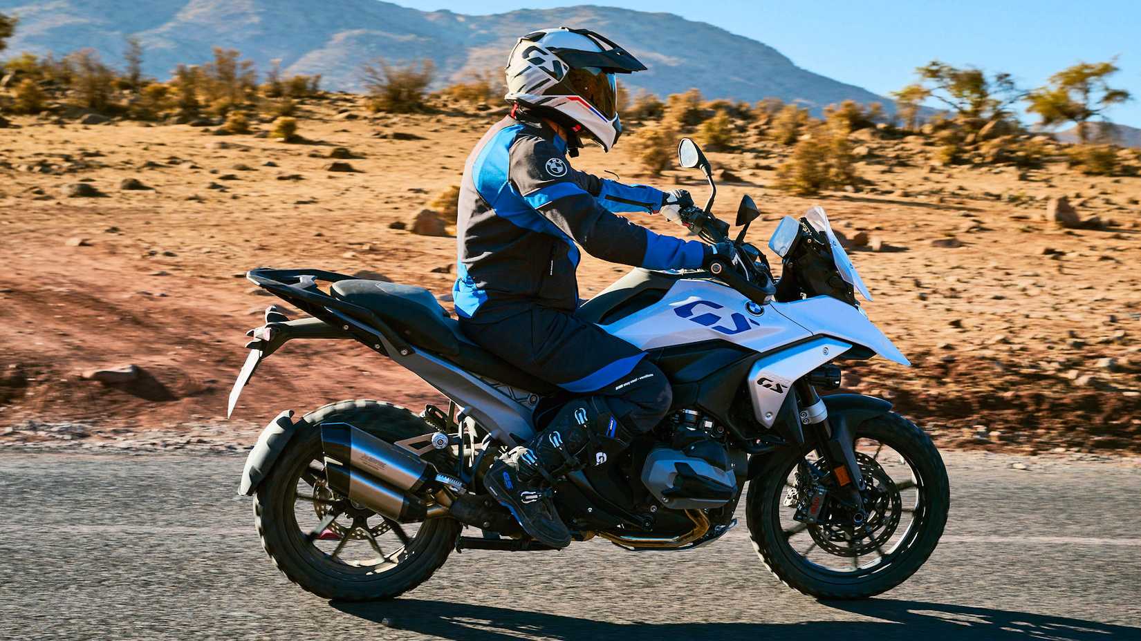 Rider on a 2024 BMW R 1300 GS
