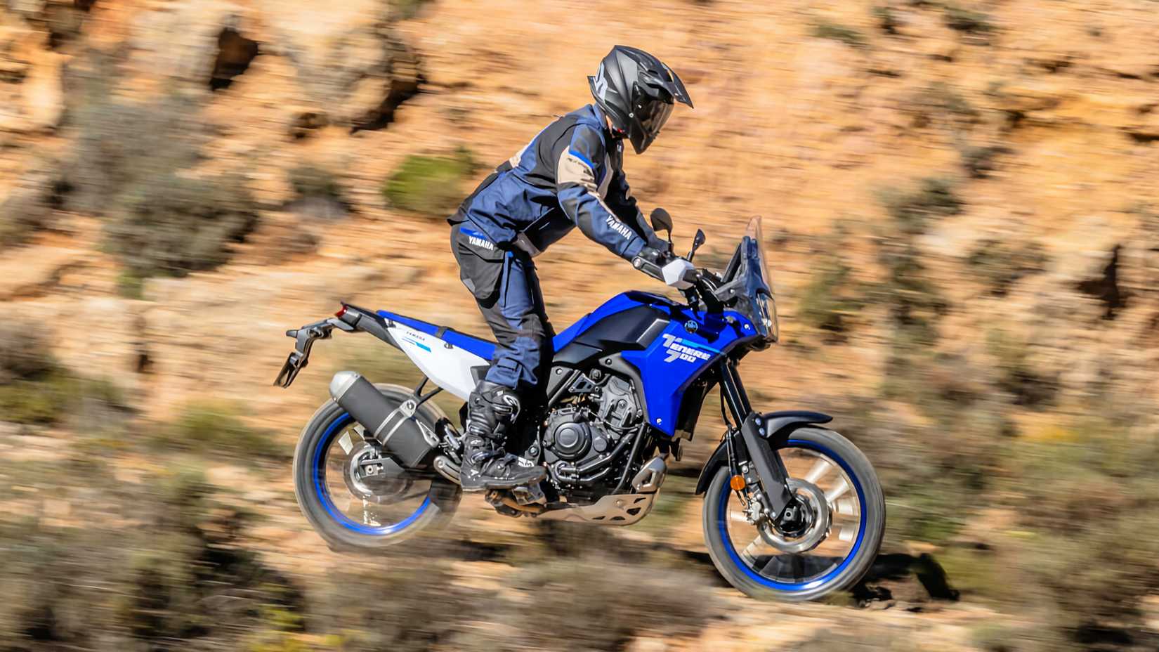 Rider on a 2025 Yamaha Ténéré 700
