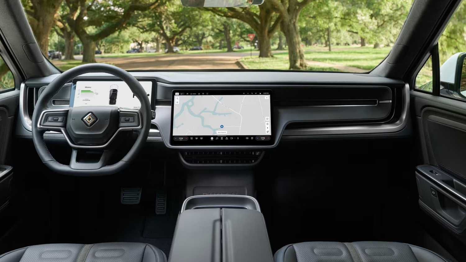 Inside Rivain Inside Rivian: The Cabin Tech That Feels Like Magic