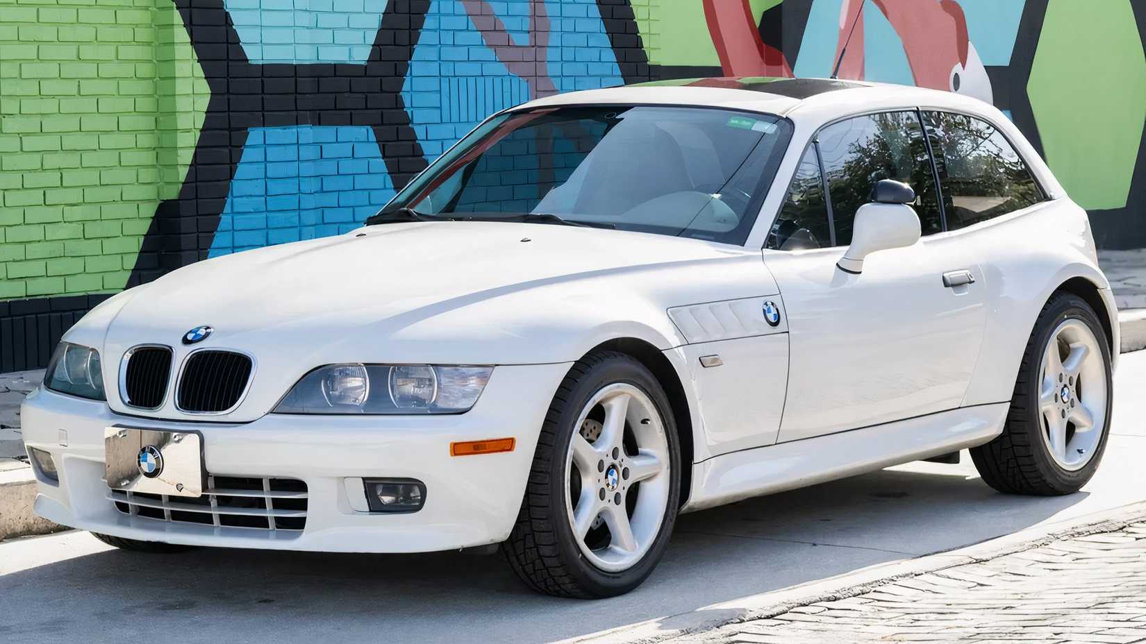 000 BMW Z3 2.8 Coupe, front 3.4