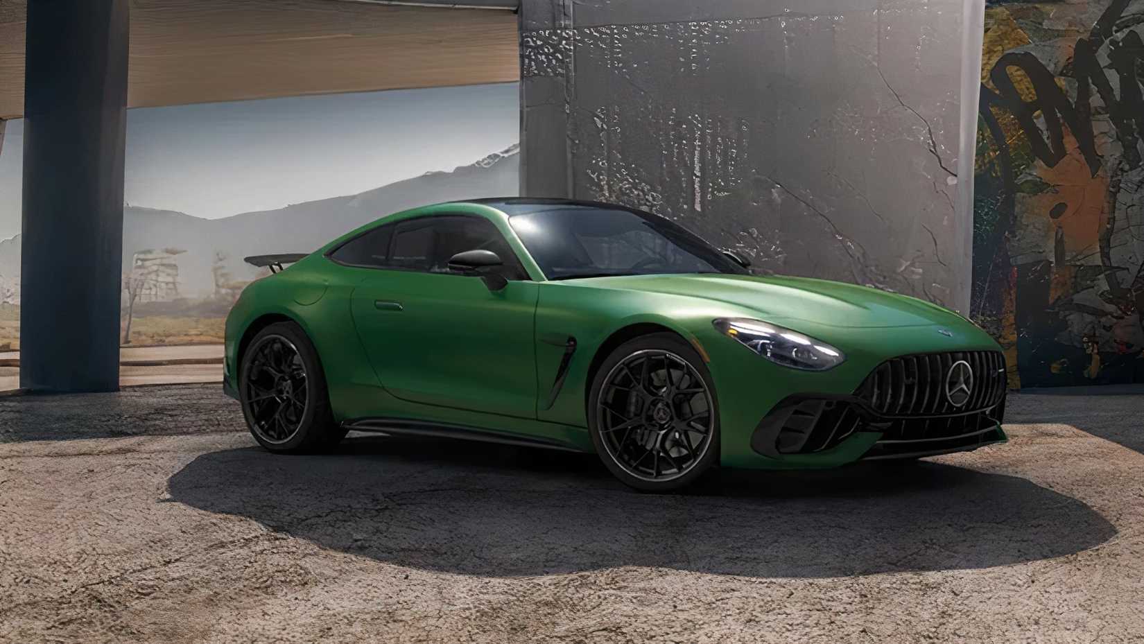 2025 Mercedes-AMG GT Coupe, front 3/4