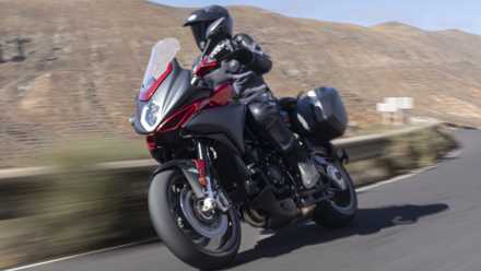 MV Agusta Turismo Veloce Lusso SCS acelerando duro hd papel de parede