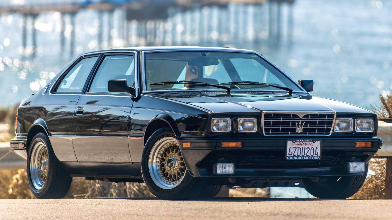 1984 Maserati Biturbo, frente 3/4
