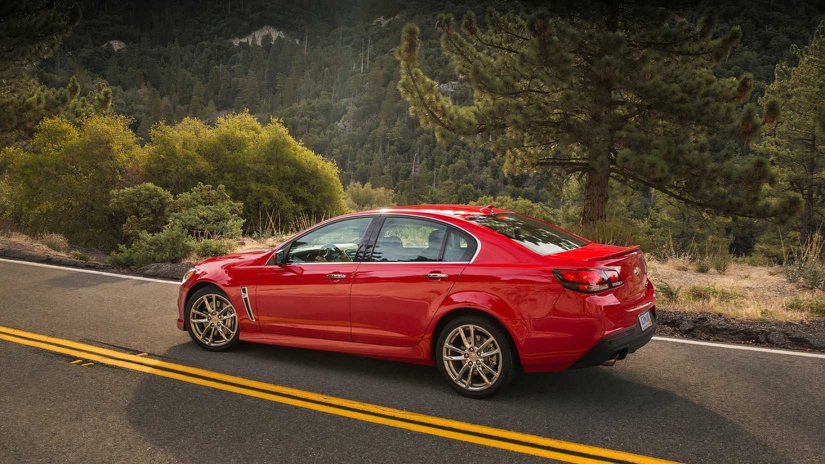 Chevrolet SS (2014), side profile