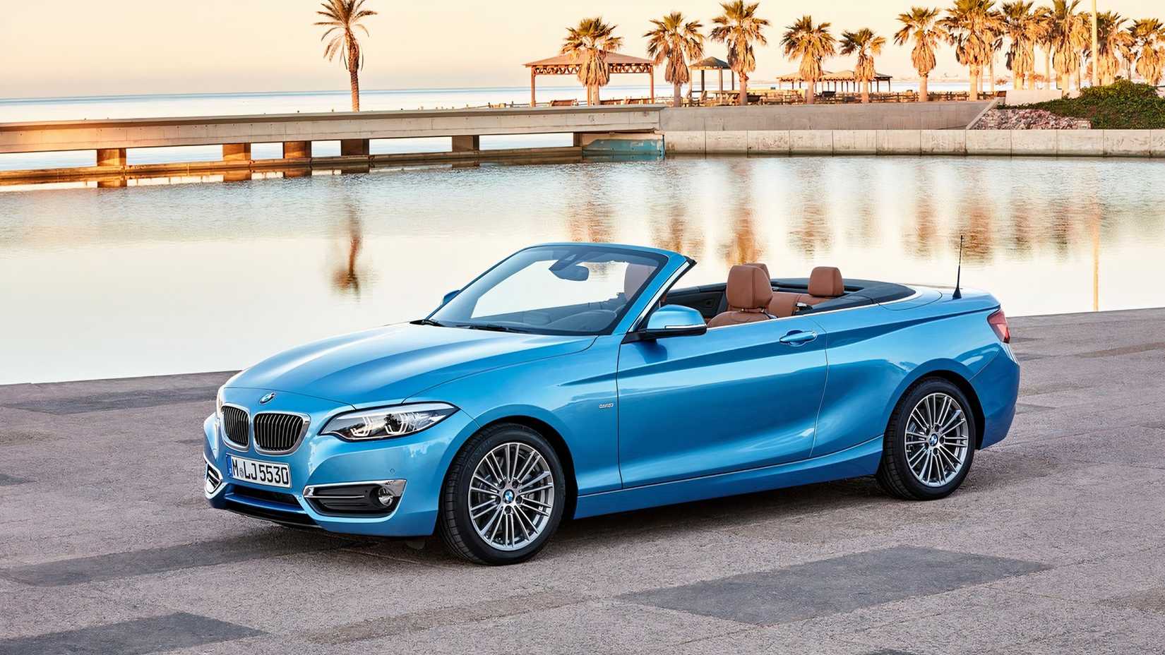 BMW 2-Series Convertible (2018), front 3/4