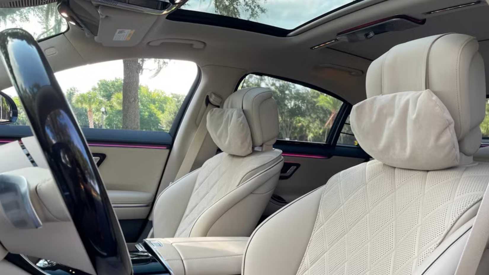 2025 Mercedes-Benz S-Class front seats 