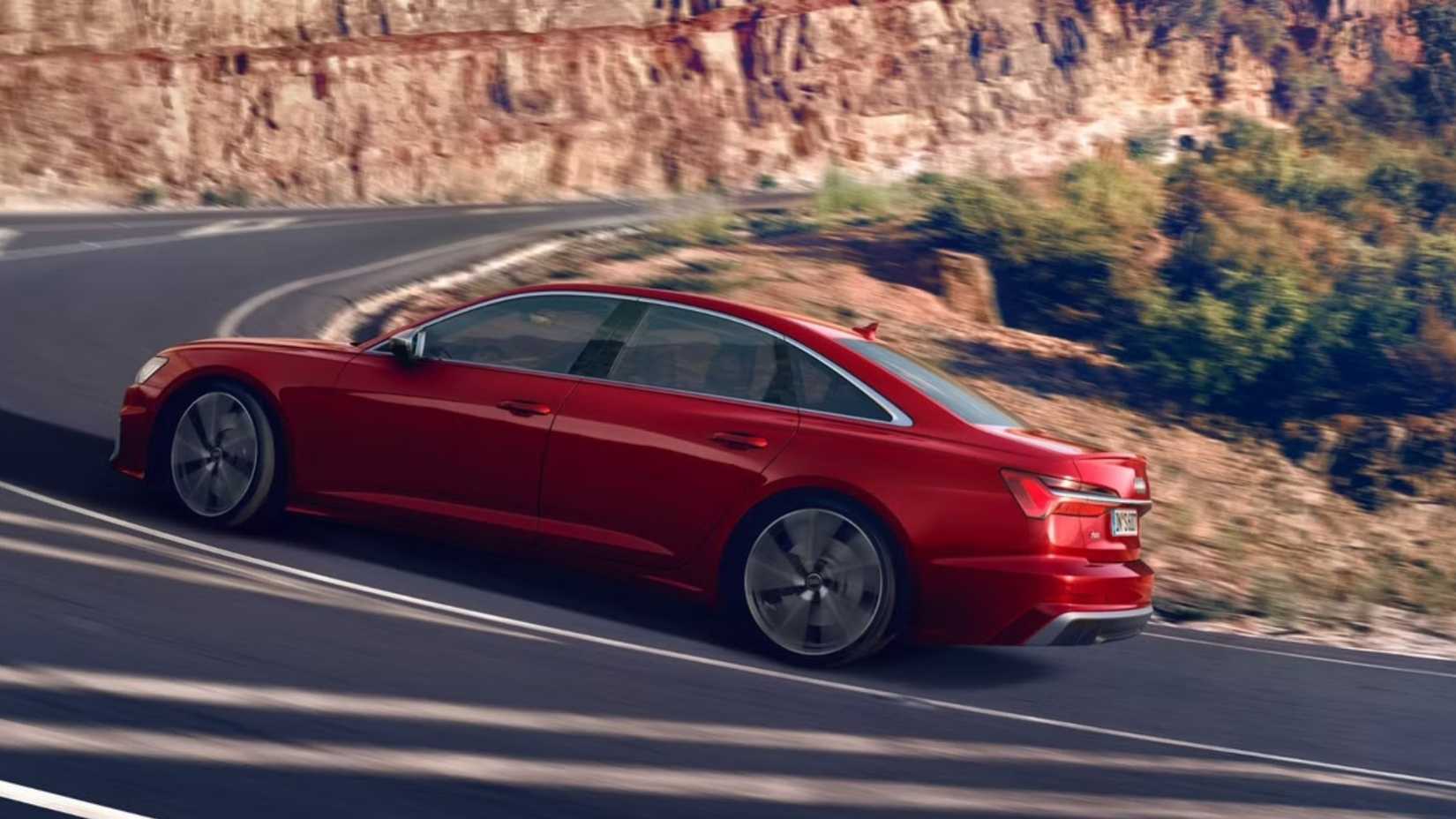 2025 Audi S6 Sedan rear 3/4