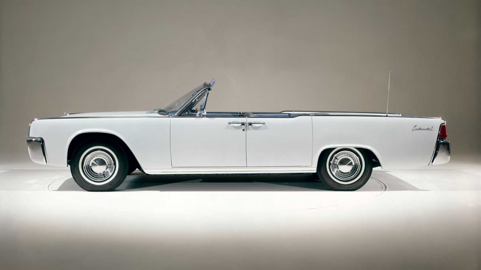 Perfil conversível Lincoln Continental 1962