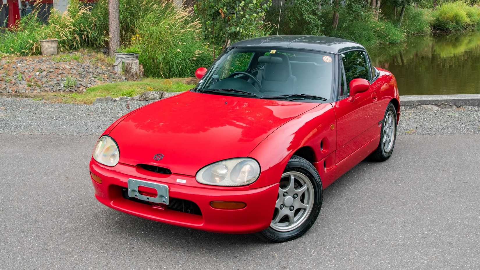 Red 1995 Suzuki Cappuccino