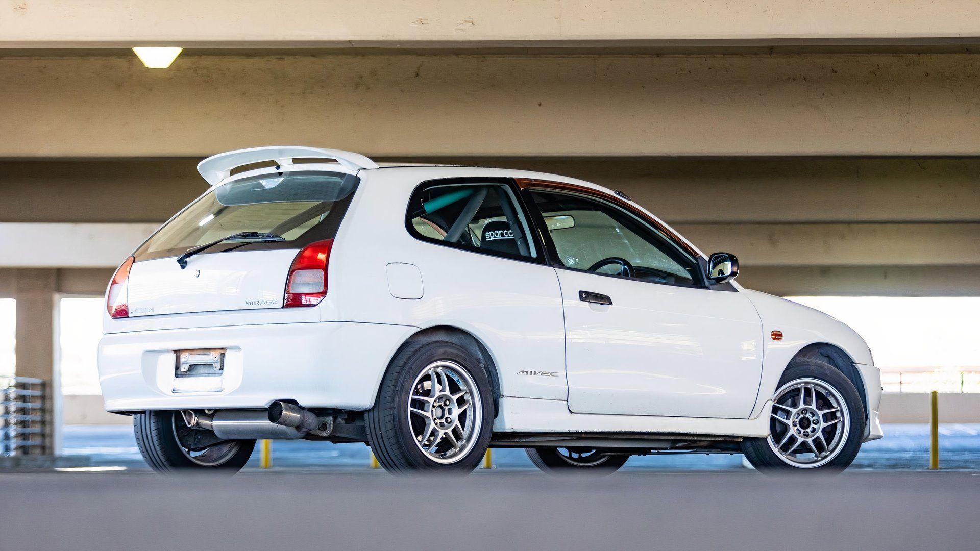 Meet The Mitsubishi Mirage Cyborg ZR: Japan's 173 HP Rally