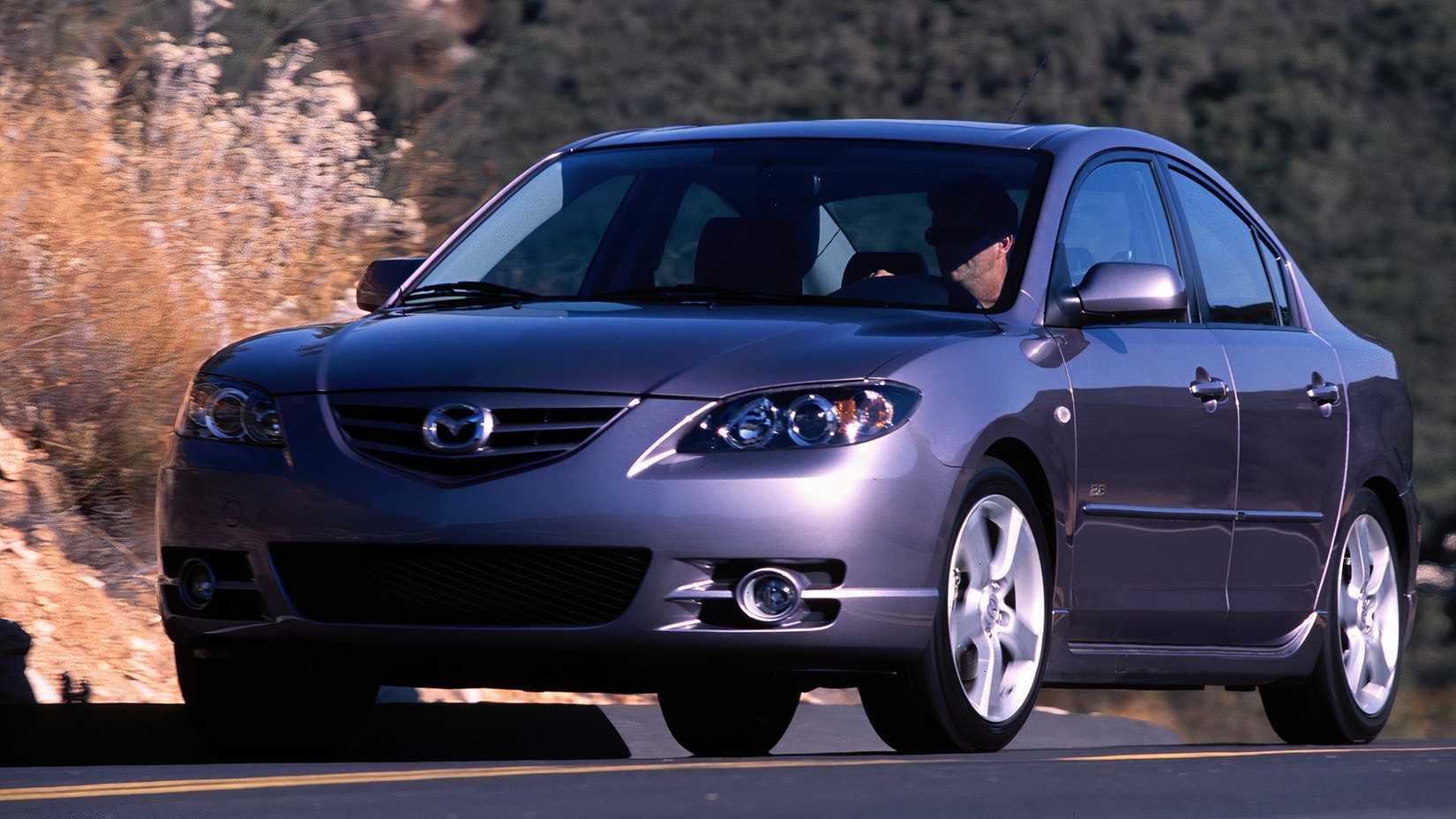 2004 Mazda3 angle driving