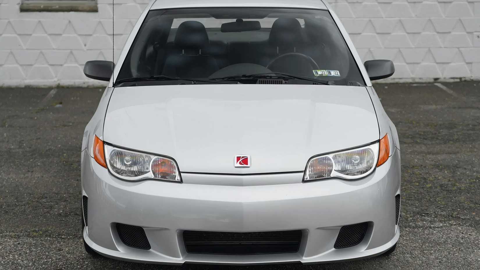 2004 Saturn Ion Red line front