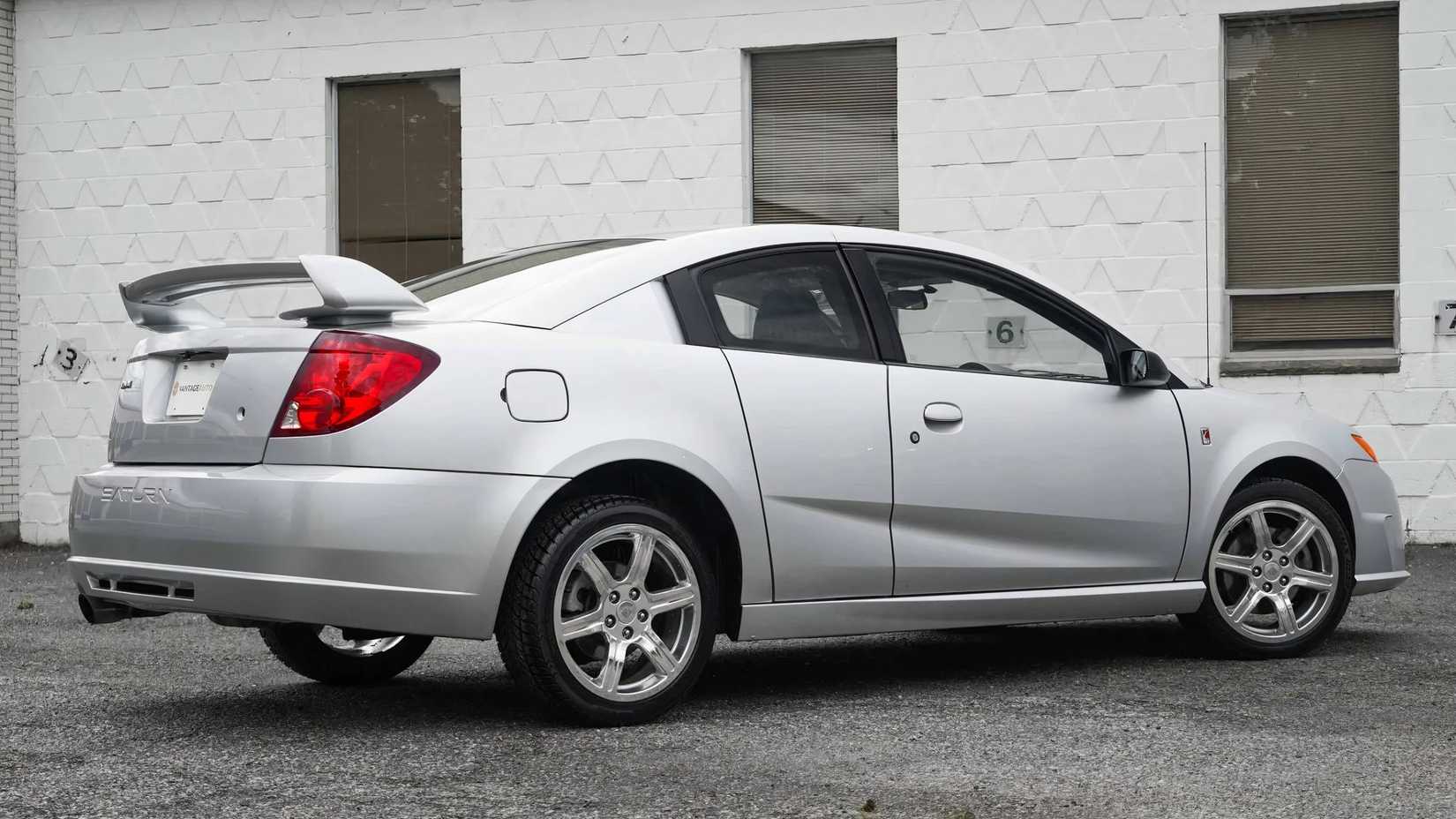 2004 Saturn Ion Red line rear angle