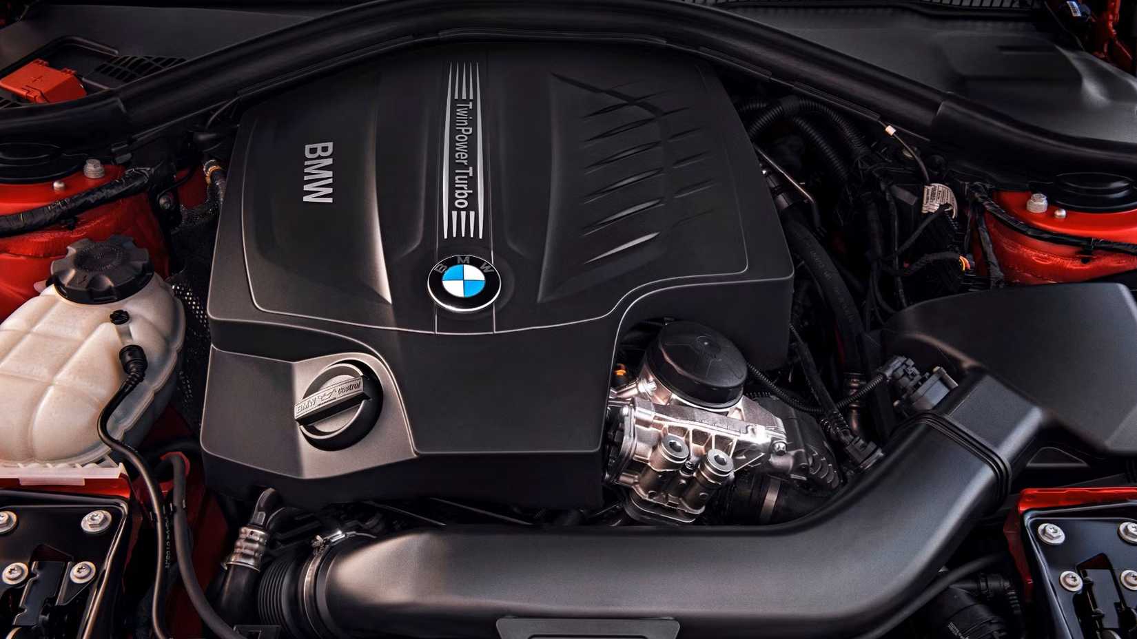 2017 BMW 4 Series Coupe engine bay