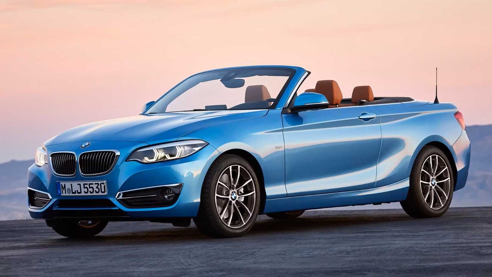 Blue 2018 BMW 2 Series Convertible (2)