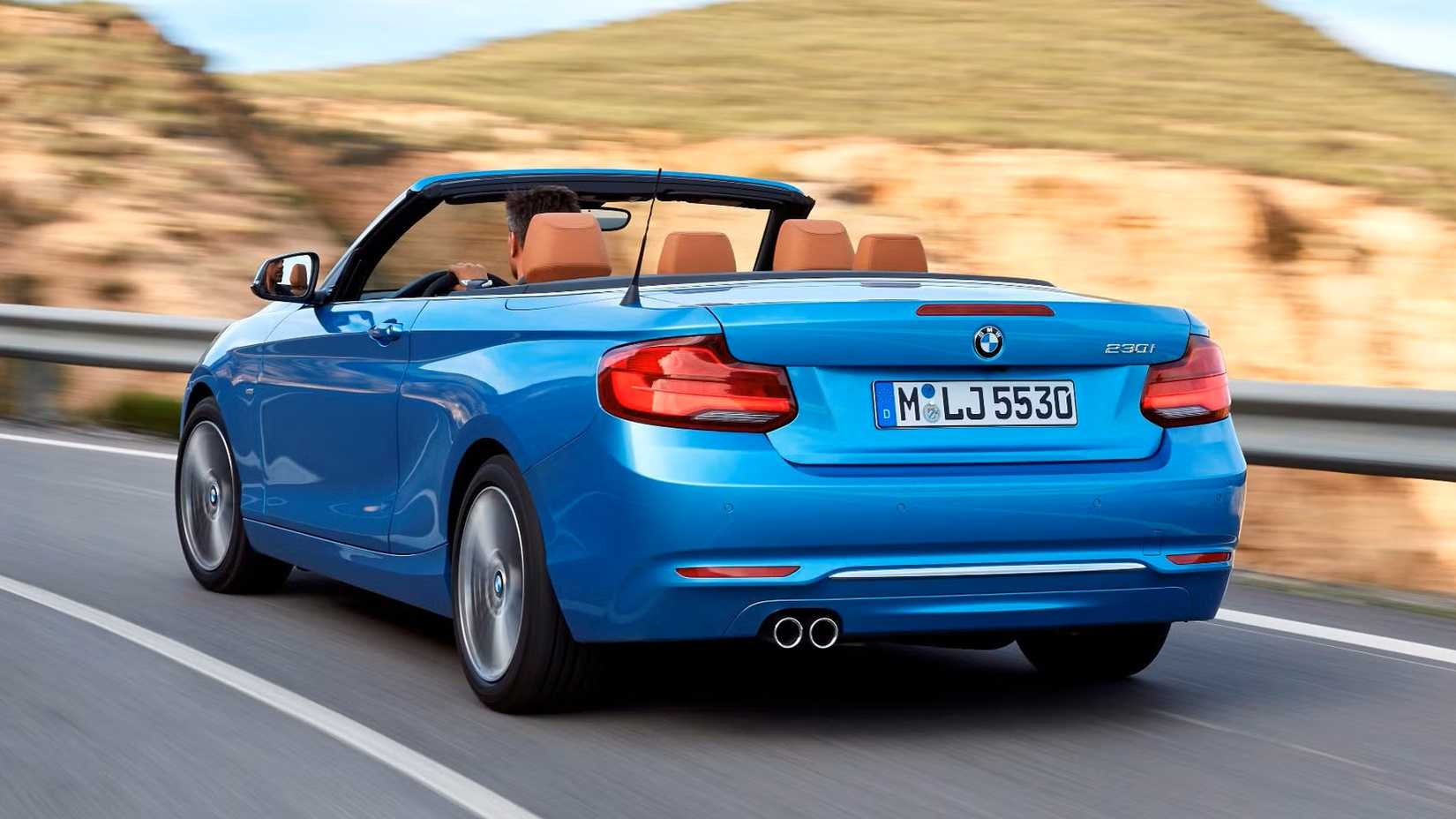 Blue 2018 BMW 2 Series Convertible (4)
