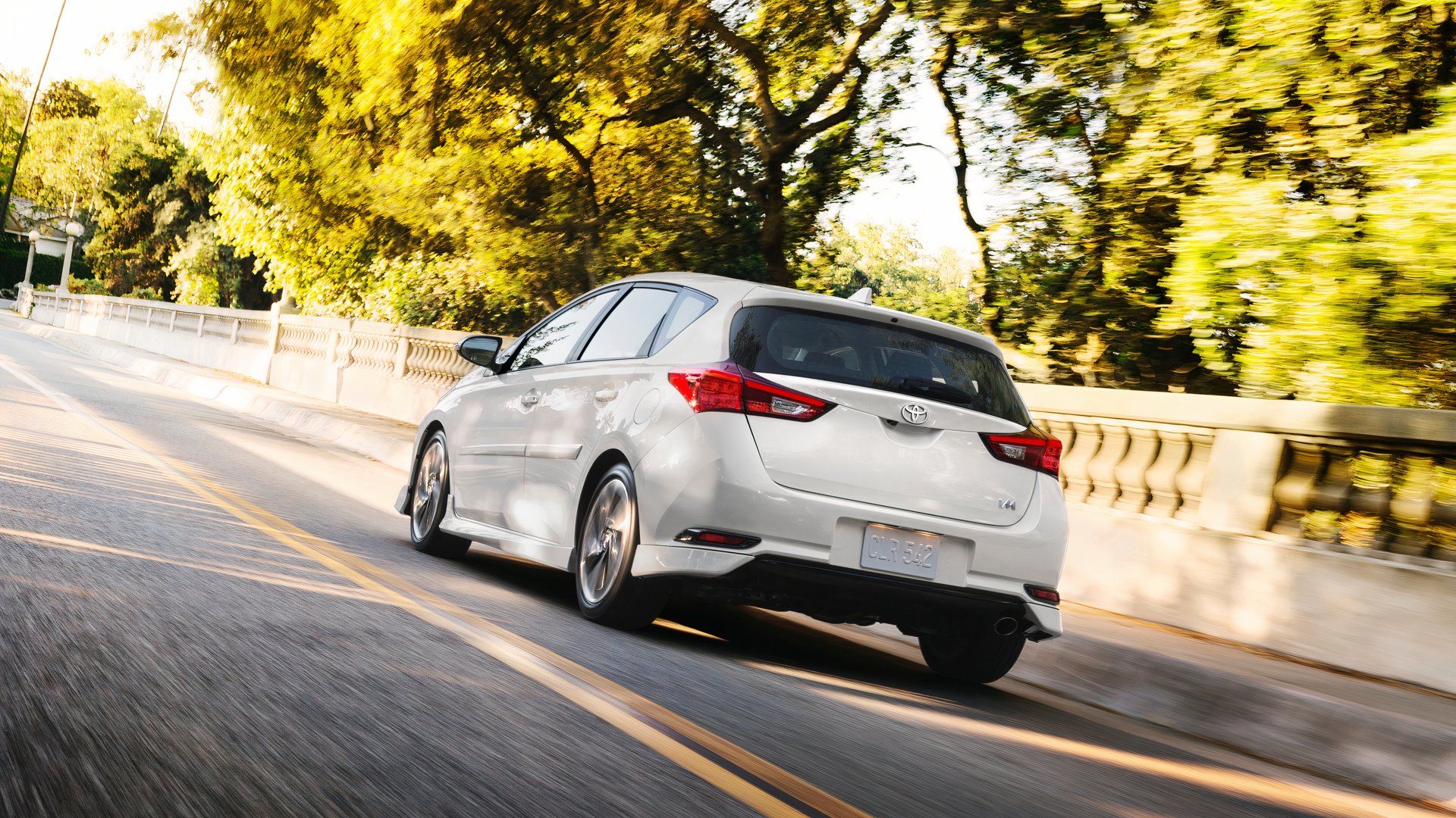 2018 Toyota Corolla iM driving rear