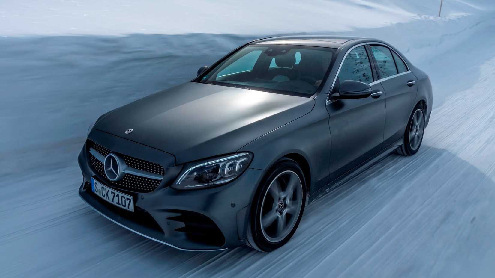 Gray 2020 Mercedes-Benz C-Class Sedan (1)