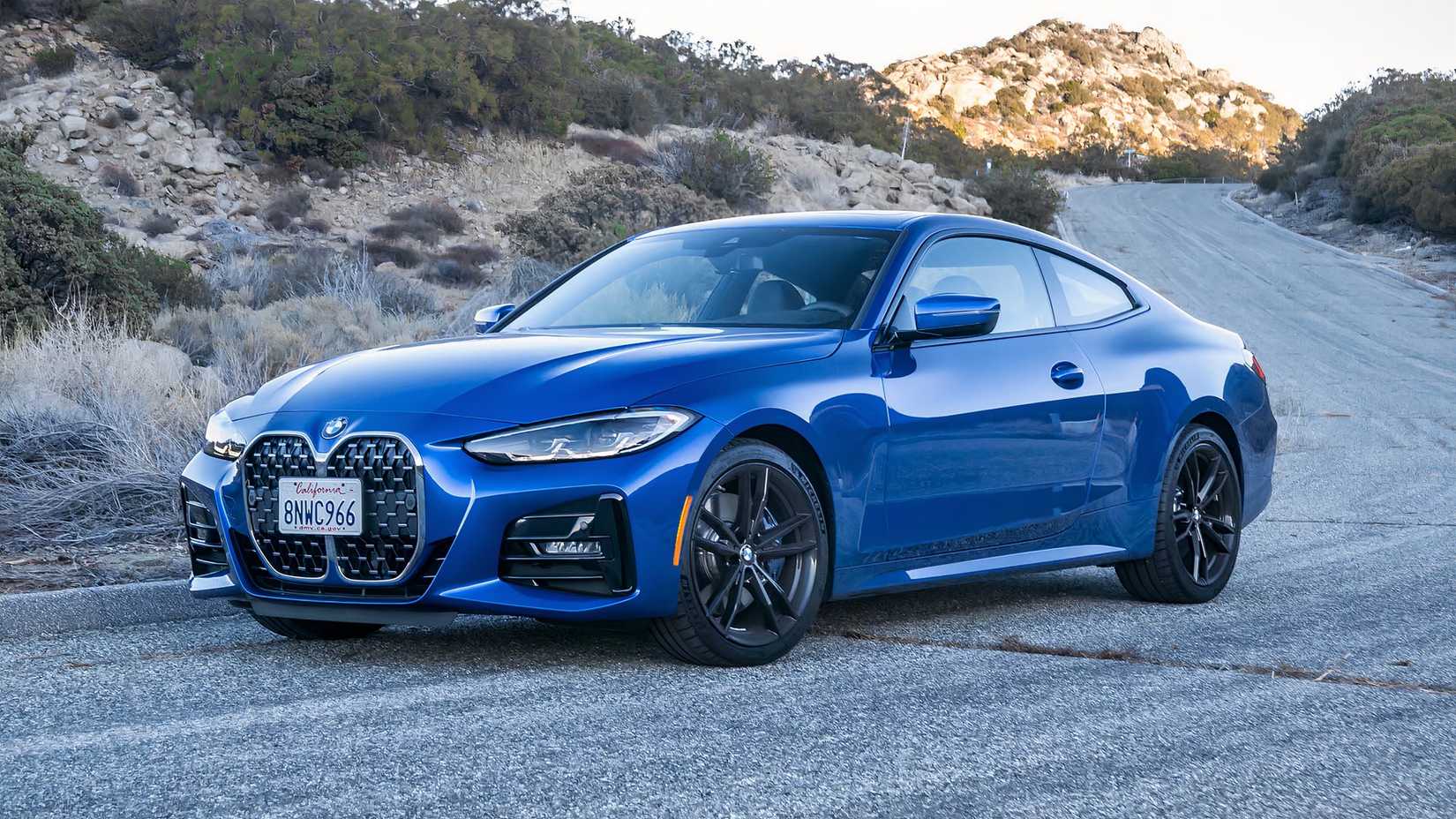 2021 BMW 4 Series Coupe front